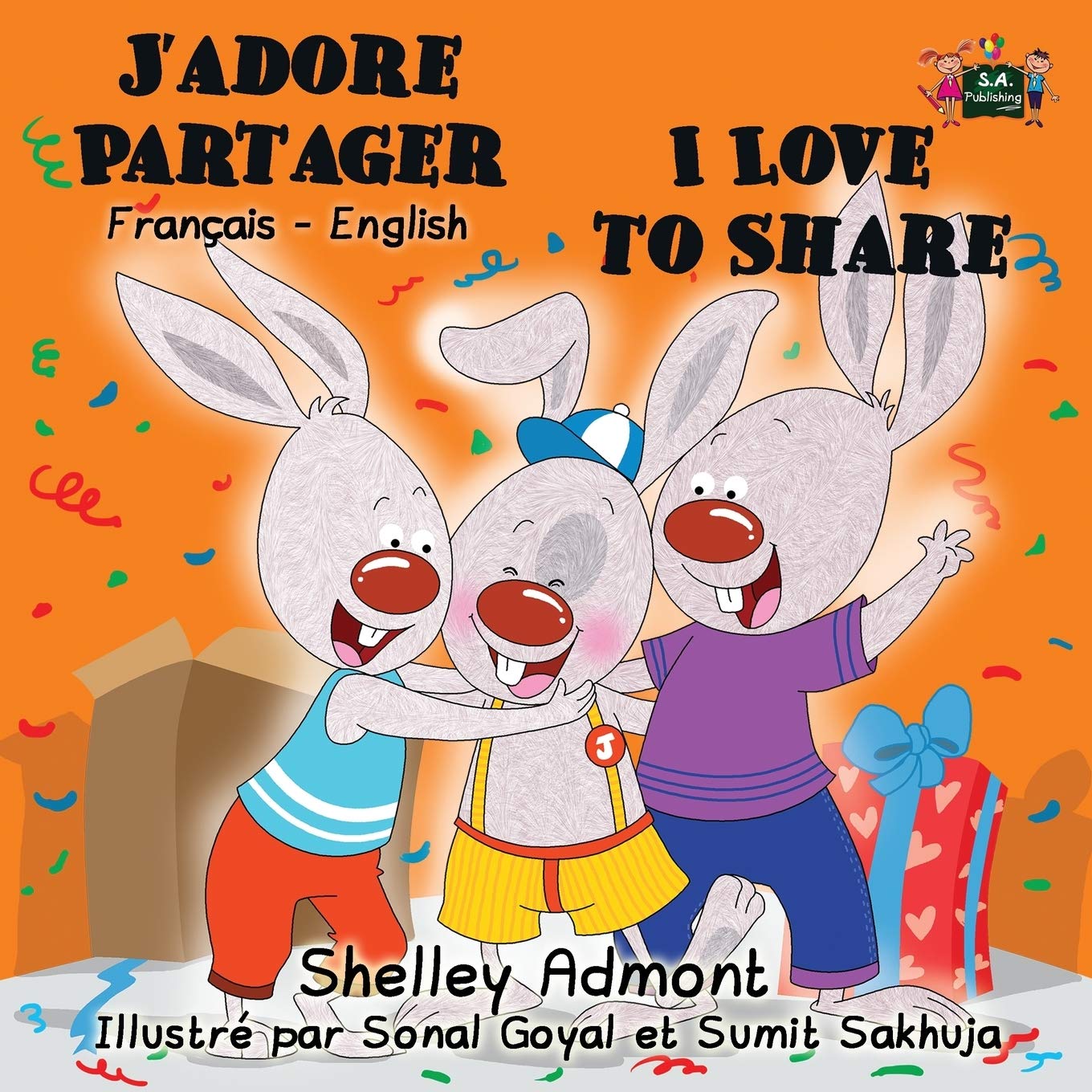 J'adore Partager I Love to Share Foreign Languages ​​& Dictionaries