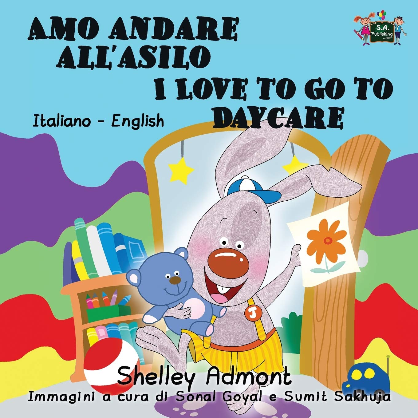 Amo andare all'asilo I Love to Go to Daycare Foreign Languages ​​& Dictionaries