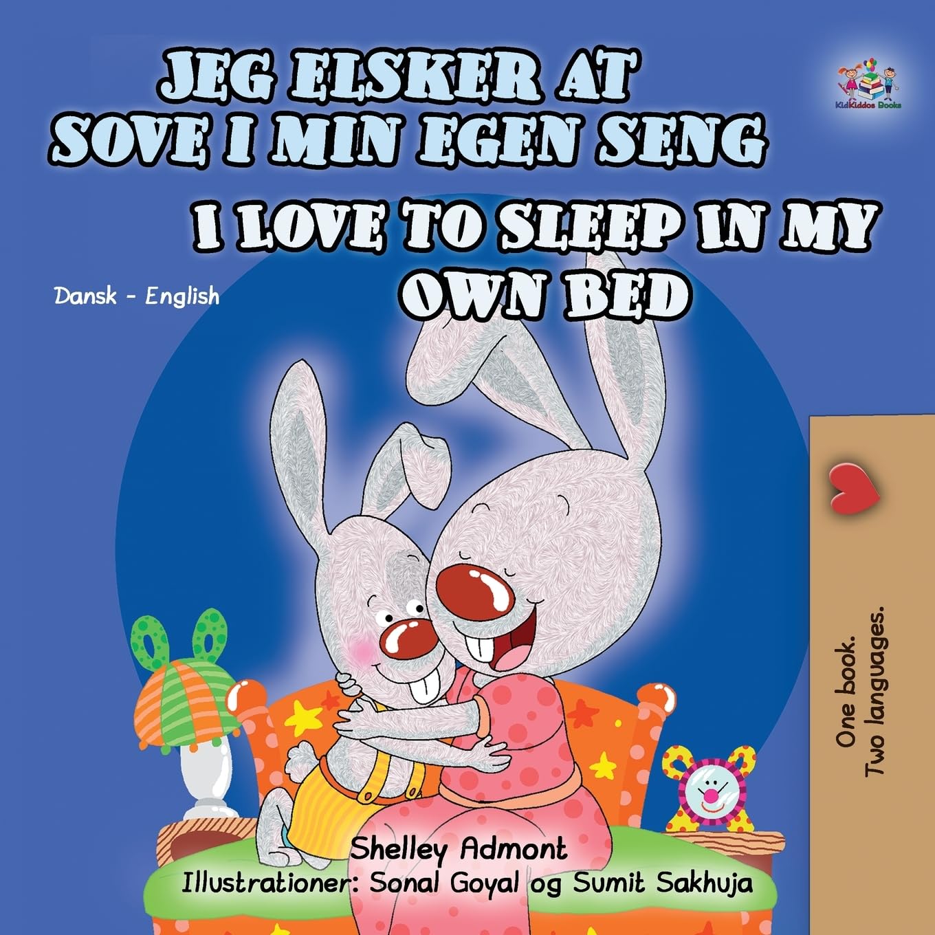 I Love to Sleep in My Own Bed (Danish English Bilingual Book for Kids) Foreign Languages ​​& Dictionaries