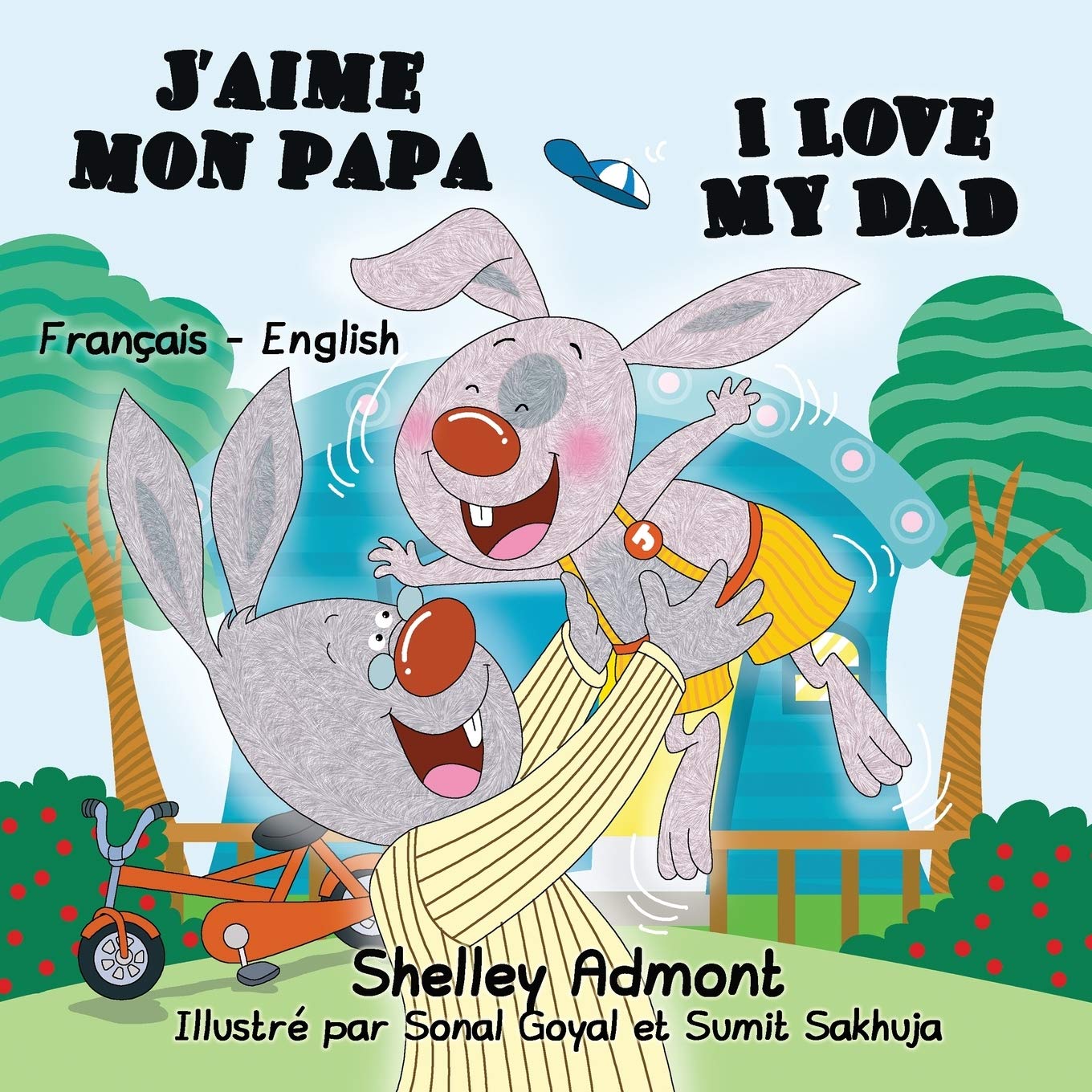 J'aime mon papa I Love My Dad Foreign Languages ​​& Dictionaries