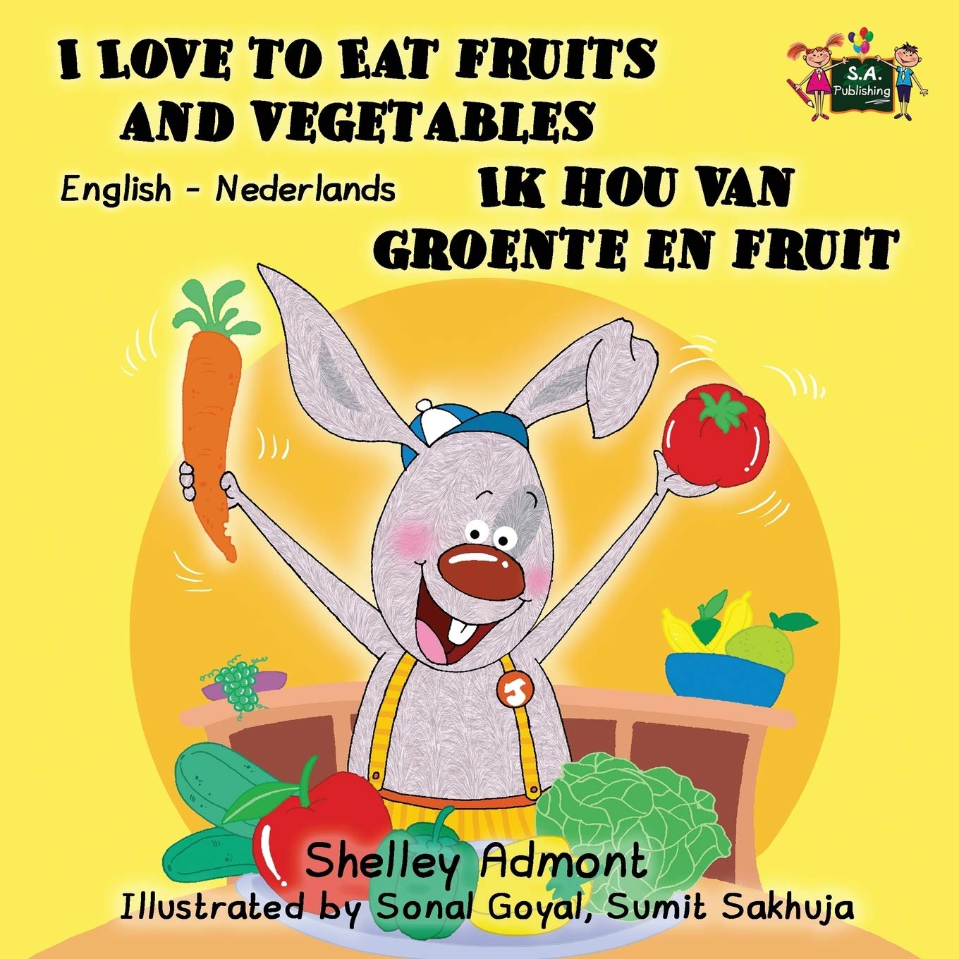 I Love to Eat Fruits and Vegetables Ik hou van groente en fruit Novels & Short Stories