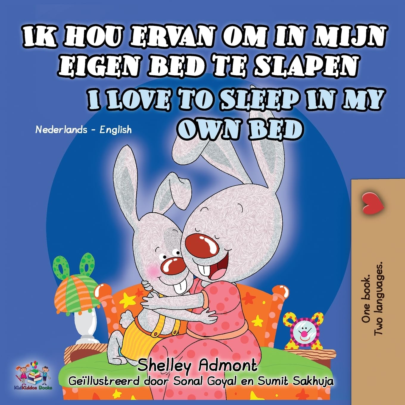 Ik hou ervan om in mijn eigen bed te slapen I Love to Sleep in My Own Bed Foreign Languages ​​& Dictionaries