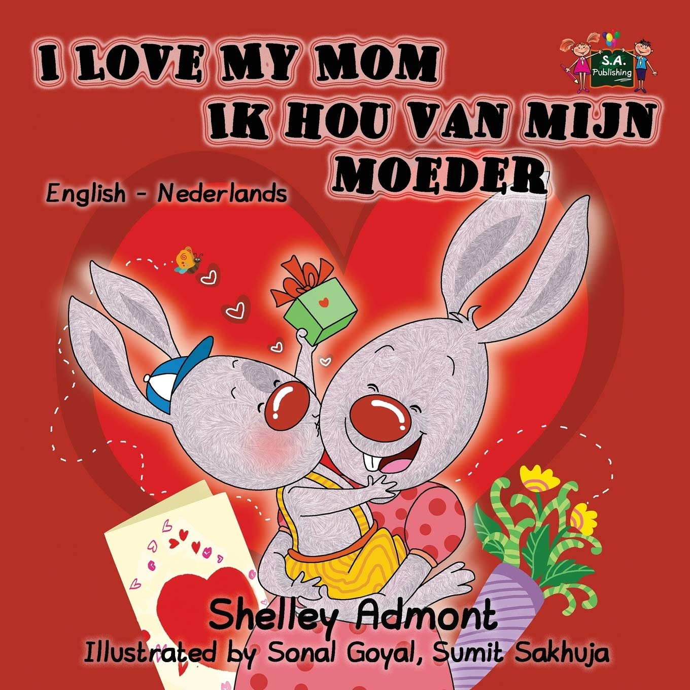 I Love My Mom Ik hou van mijn moeder Foreign Languages ​​& Dictionaries