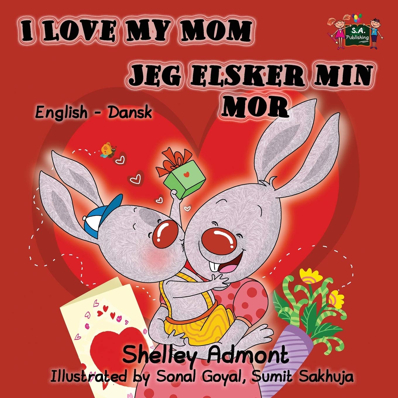 I Love My Mom Jeg elsker min mor Foreign Languages ​​& Dictionaries