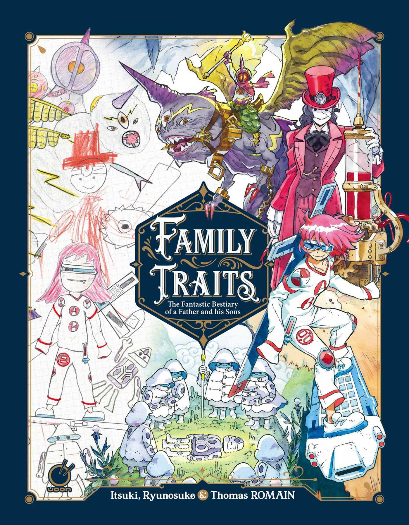 Family Traits: The Fantastic Bestiary of a Father and His Sons Manga