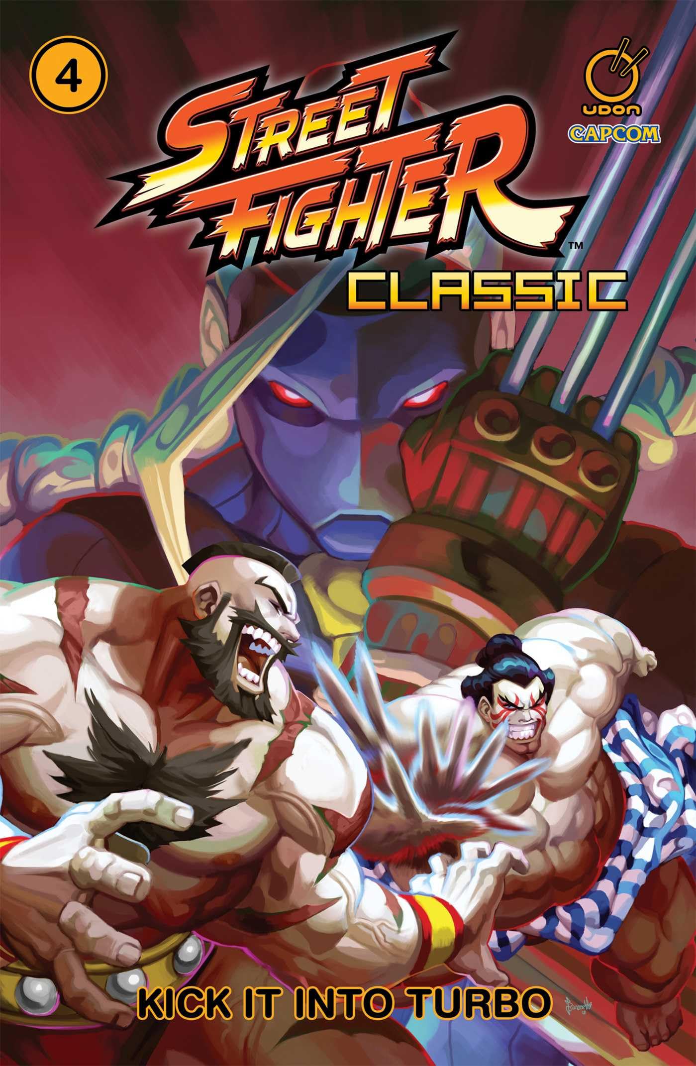 Street Fighter Classic Volume 4: Kick it into Turbo (STREET FIGHTER CLASSIC TP) Manga