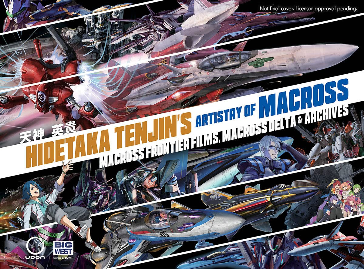 Hidetaka Tenjin's Artistry of Macross: Macross frontier Films, Macross Delta & Archives Manga