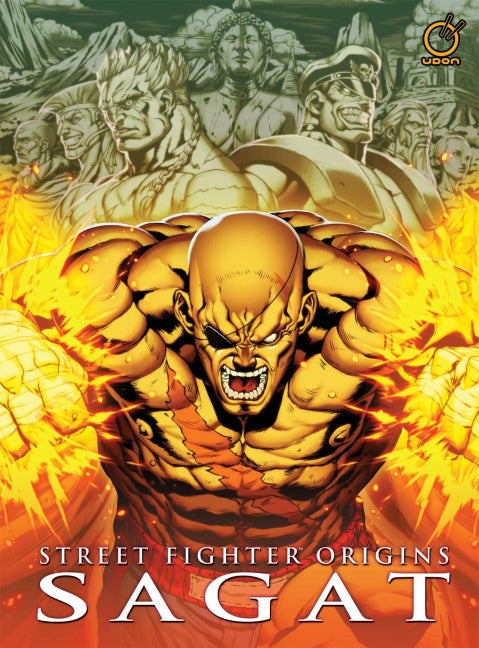 Street Fighter Origins: Sagat (Hardcover) Manga