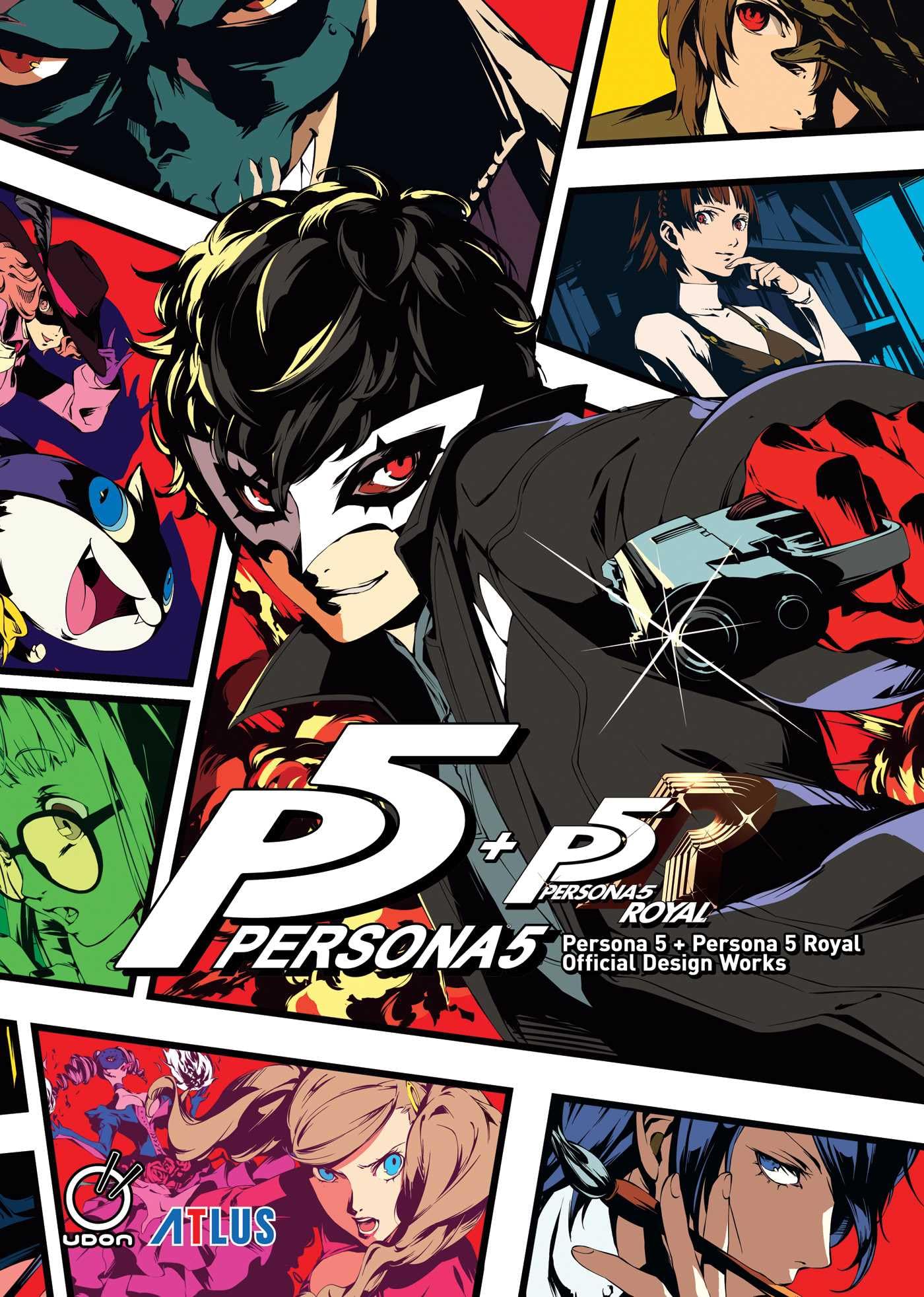 Persona 5 + Persona 5 Royal: Official Design Works Manga
