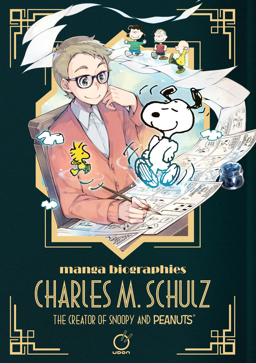 Manga Biographies: Charles M. Schulz - The Creator of Snoopy and Peanuts Manga