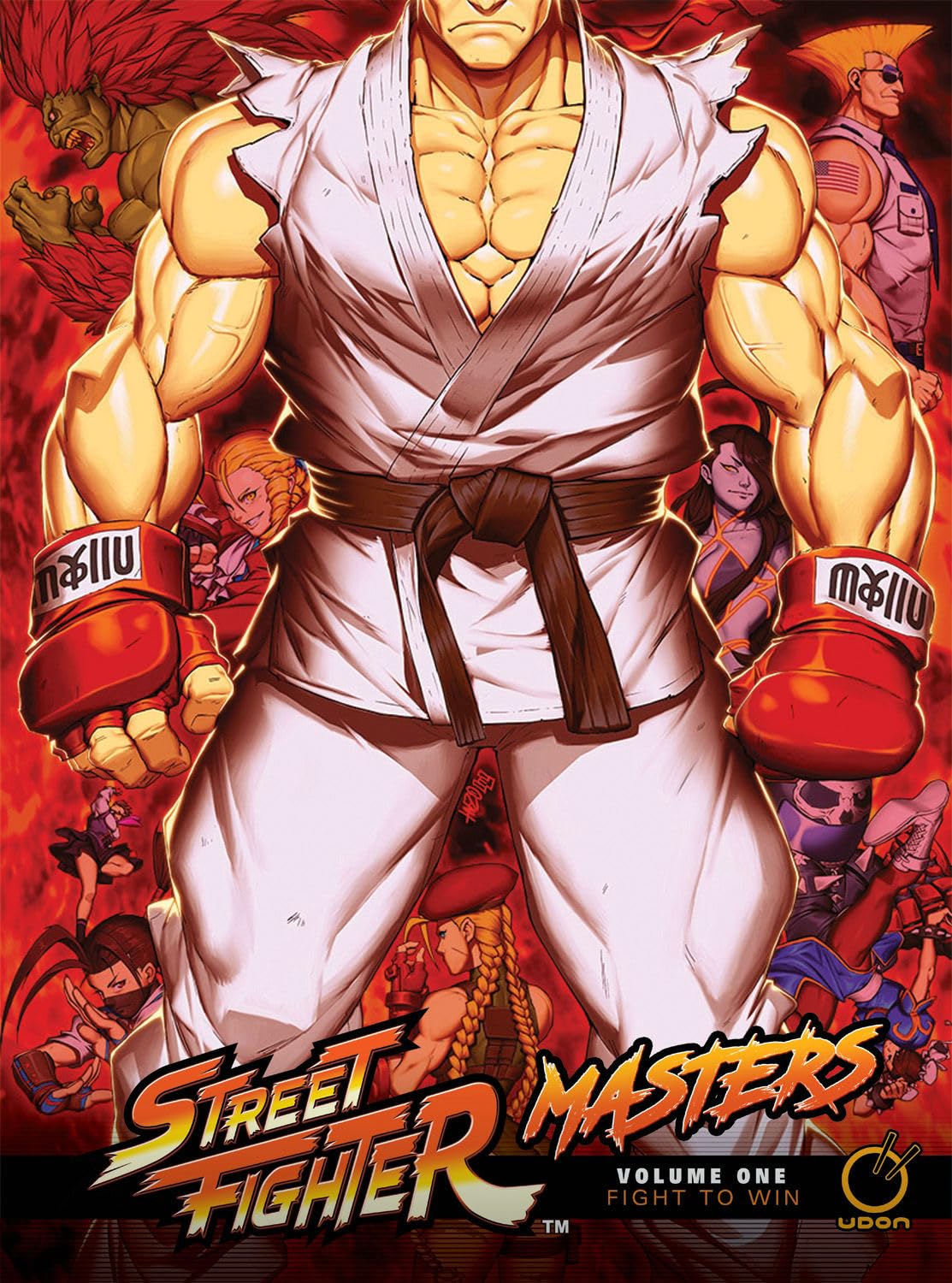 Street Fighter Masters Hardcover Volume 1: Fight to Win Manga