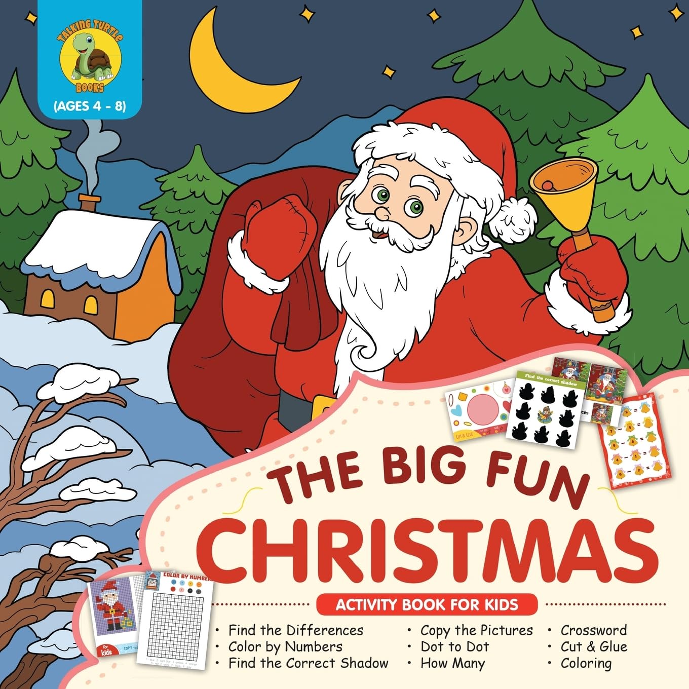 The Big Fun Christmas Activity Book for Kids Ages 4-8 Novels & Short Stories