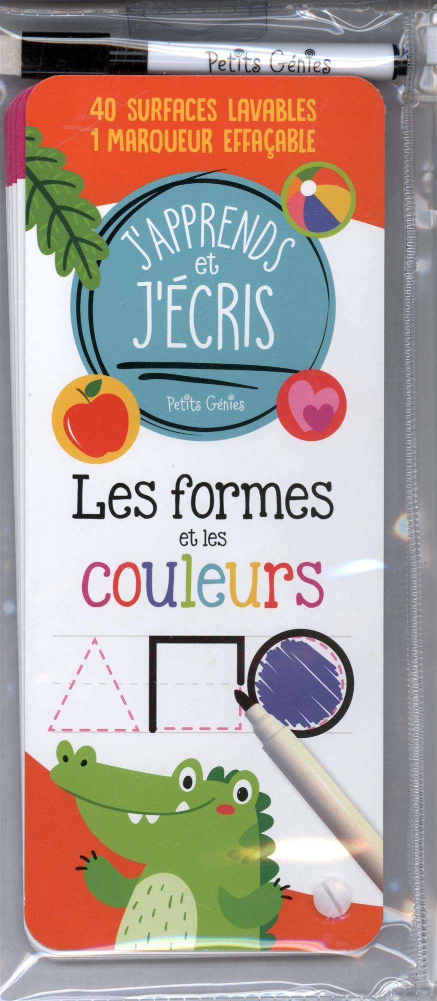 J'apprends et j'écris lettres de A à Z: Avec 40 surfaces lavables et 1 marqueur effaçable Tiptoi & Games