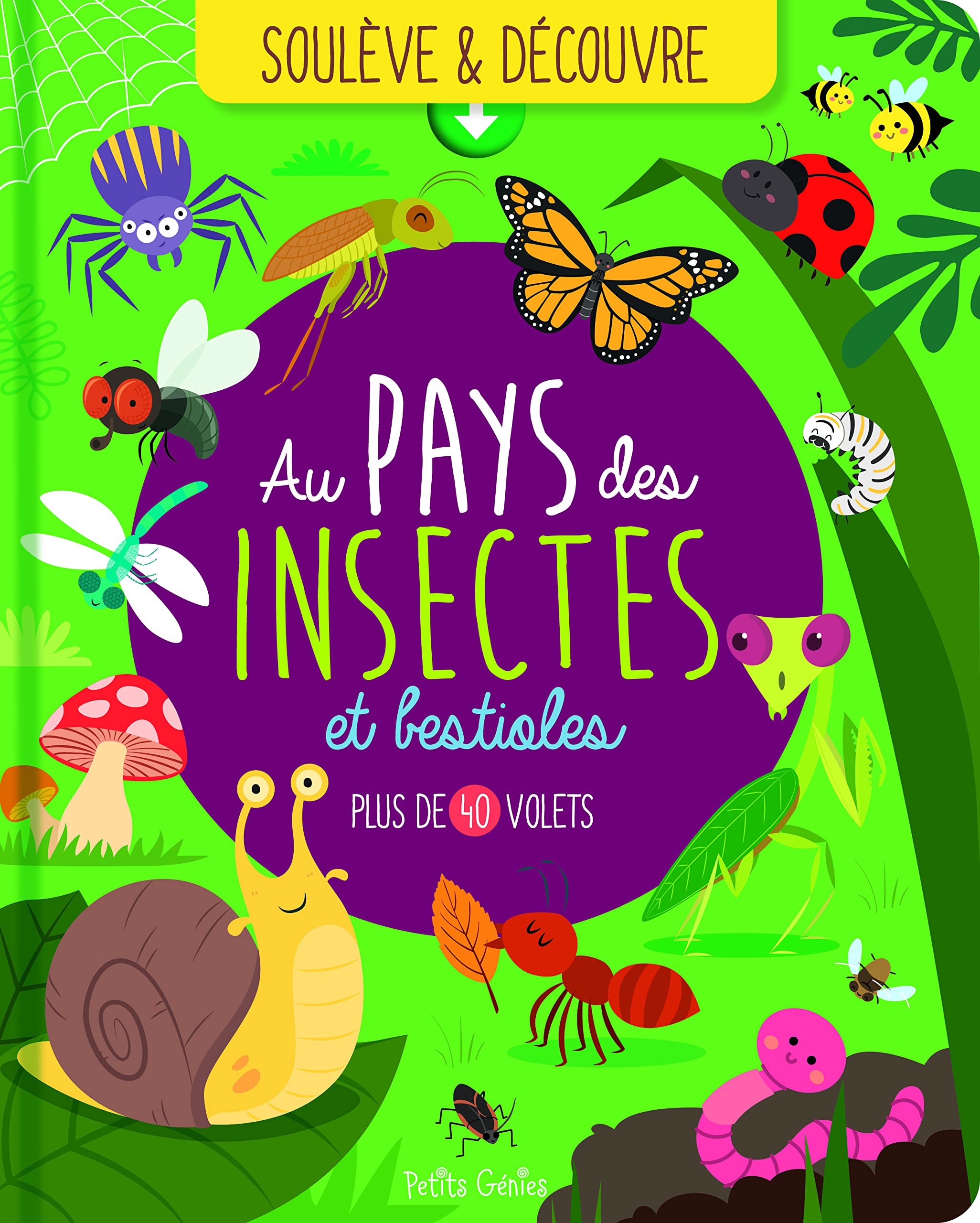 Soulève et découvre - Au pays des insectes et bestioles: Plus de 40 volets Tiptoi & Games