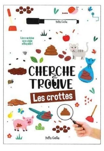 Cherche et trouve les crottes: Avec un stylo effaçable Tiptoi & Games