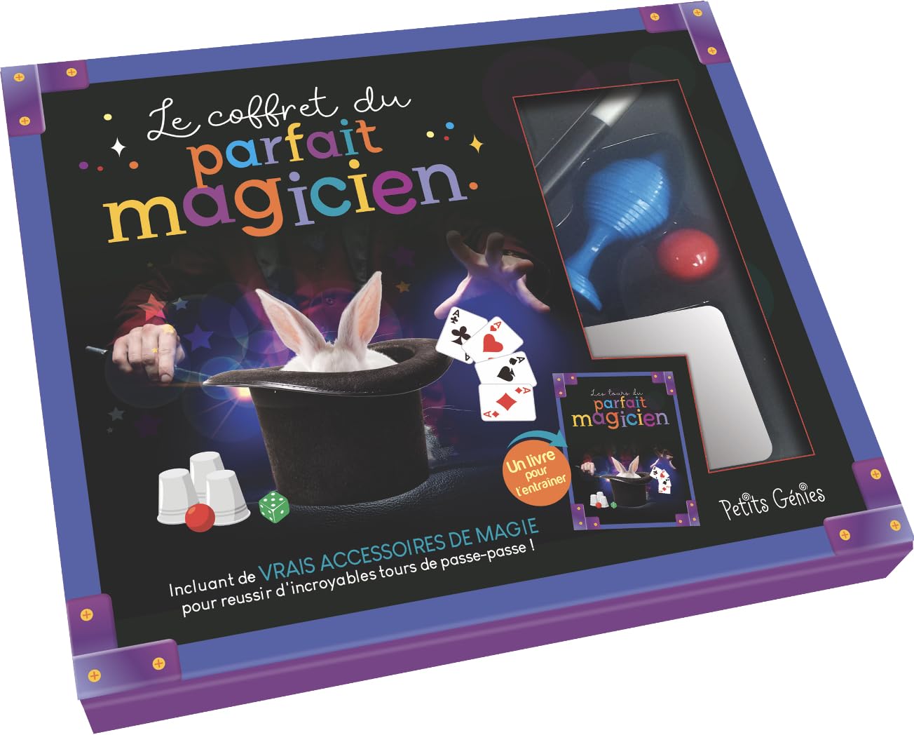 Le coffret du parfait magicien: Incluant de vrais accessoires de magie pour réussir d'incroyables tours de passe-passe ! Tiptoi & Games