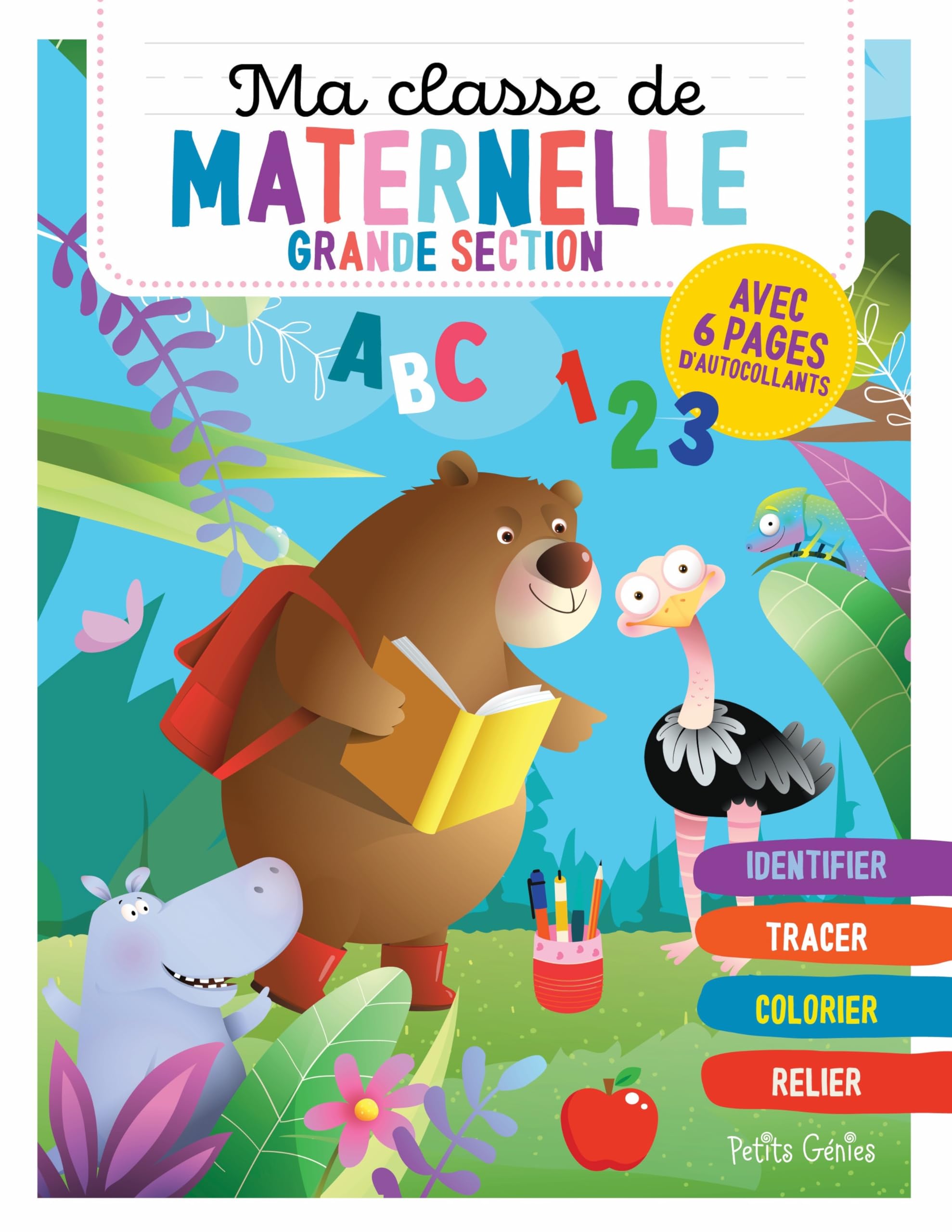 Ma classe de maternelle ours: Grande section Non-fiction