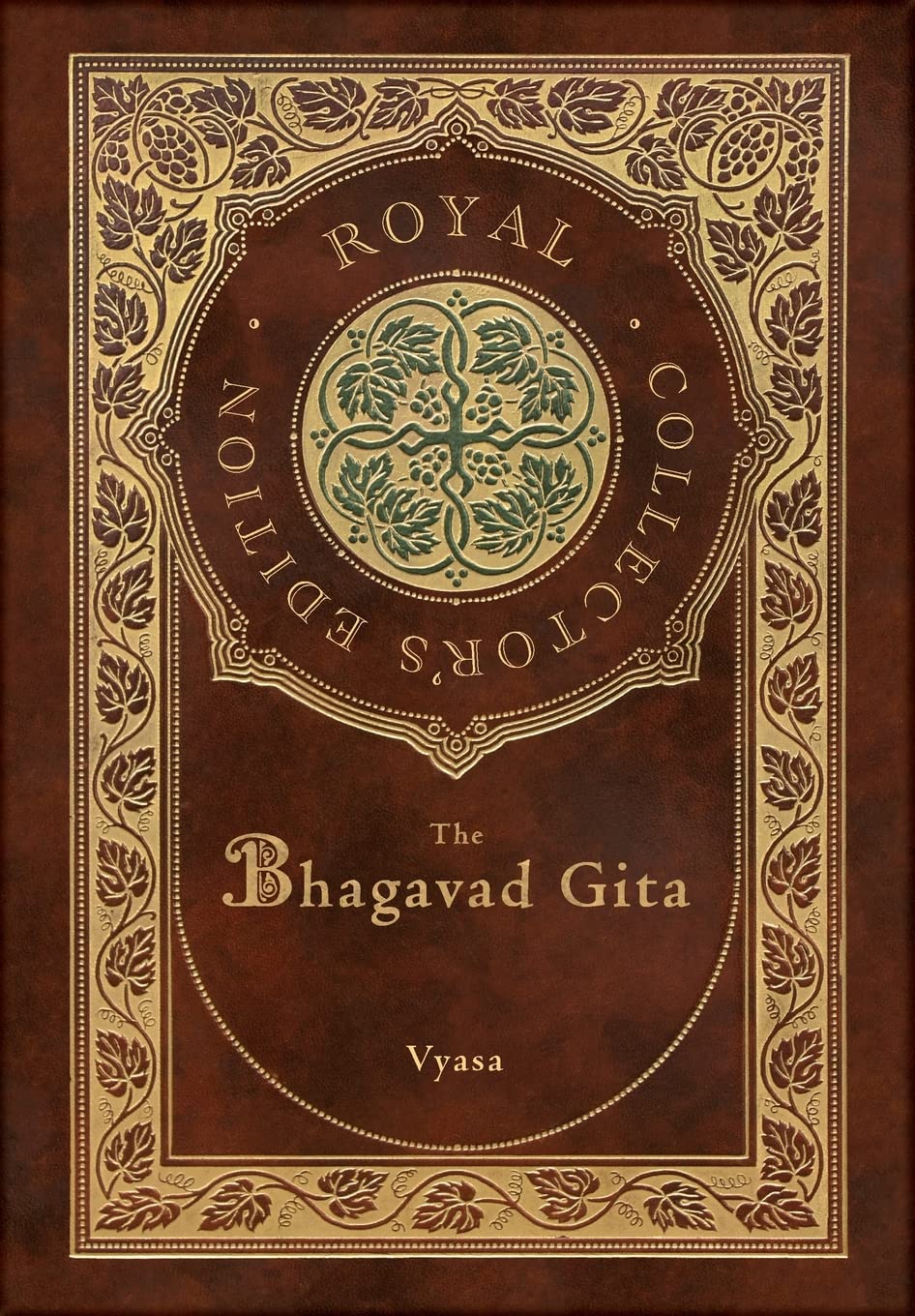 The Bhagavad Gita (Royal Collector's Edition) (Annotated) (Case Laminate Hardcover with Jacket) Philosophy