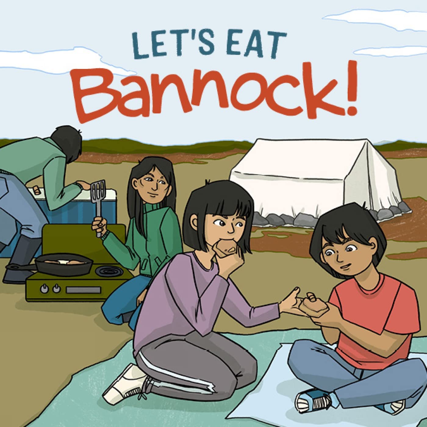 Let's Eat Bannock!: English Edition (Nunavummi Reading Series) Non-fiction