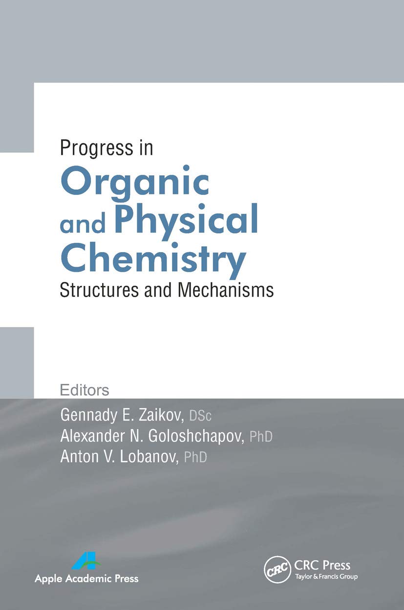 Progress in Organic and Physical Chemistry Natural Sciences