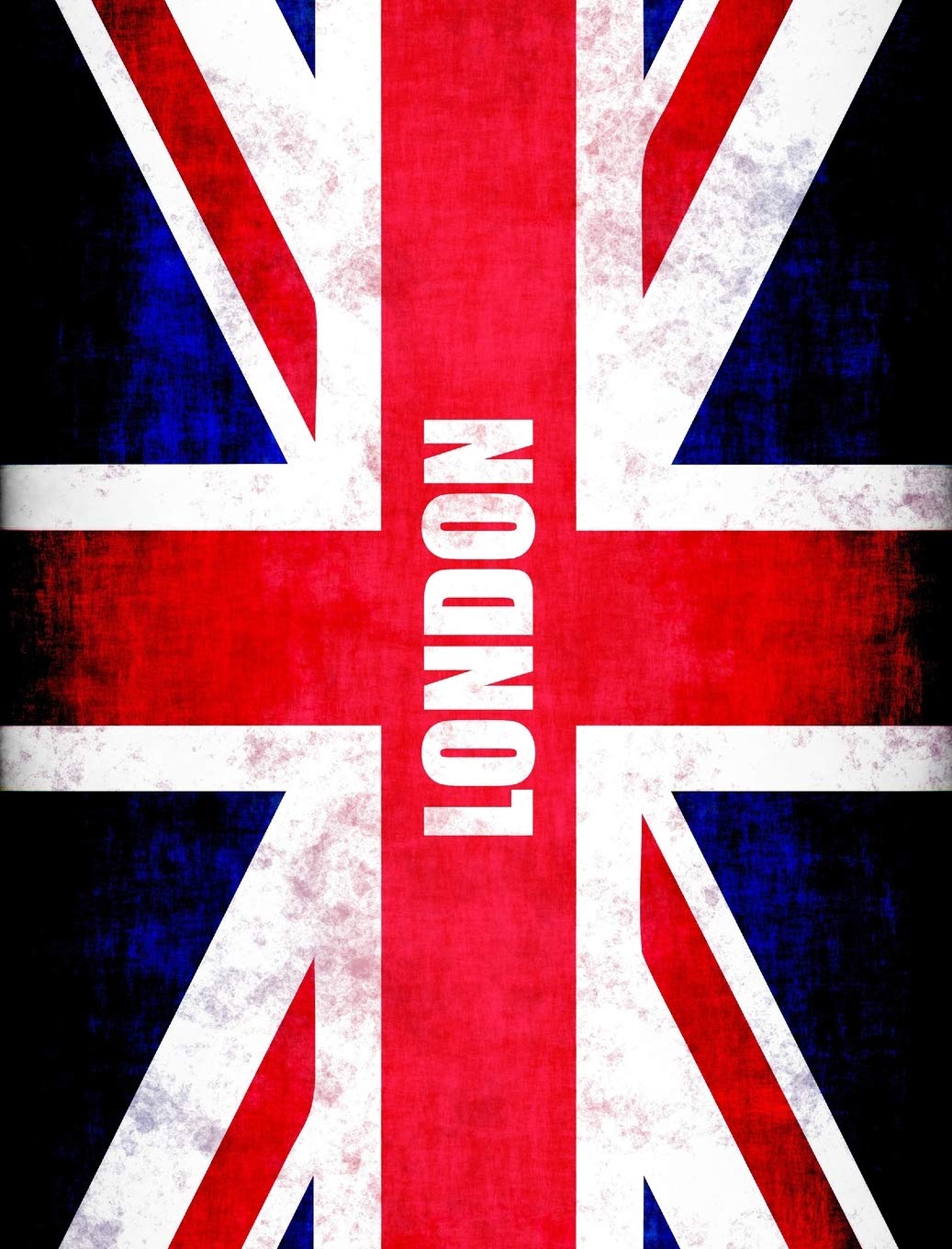 Notebook: 8 x 10 inches, lined paper, 100 pages (United Kingdom notebook/journal/composition book). Books