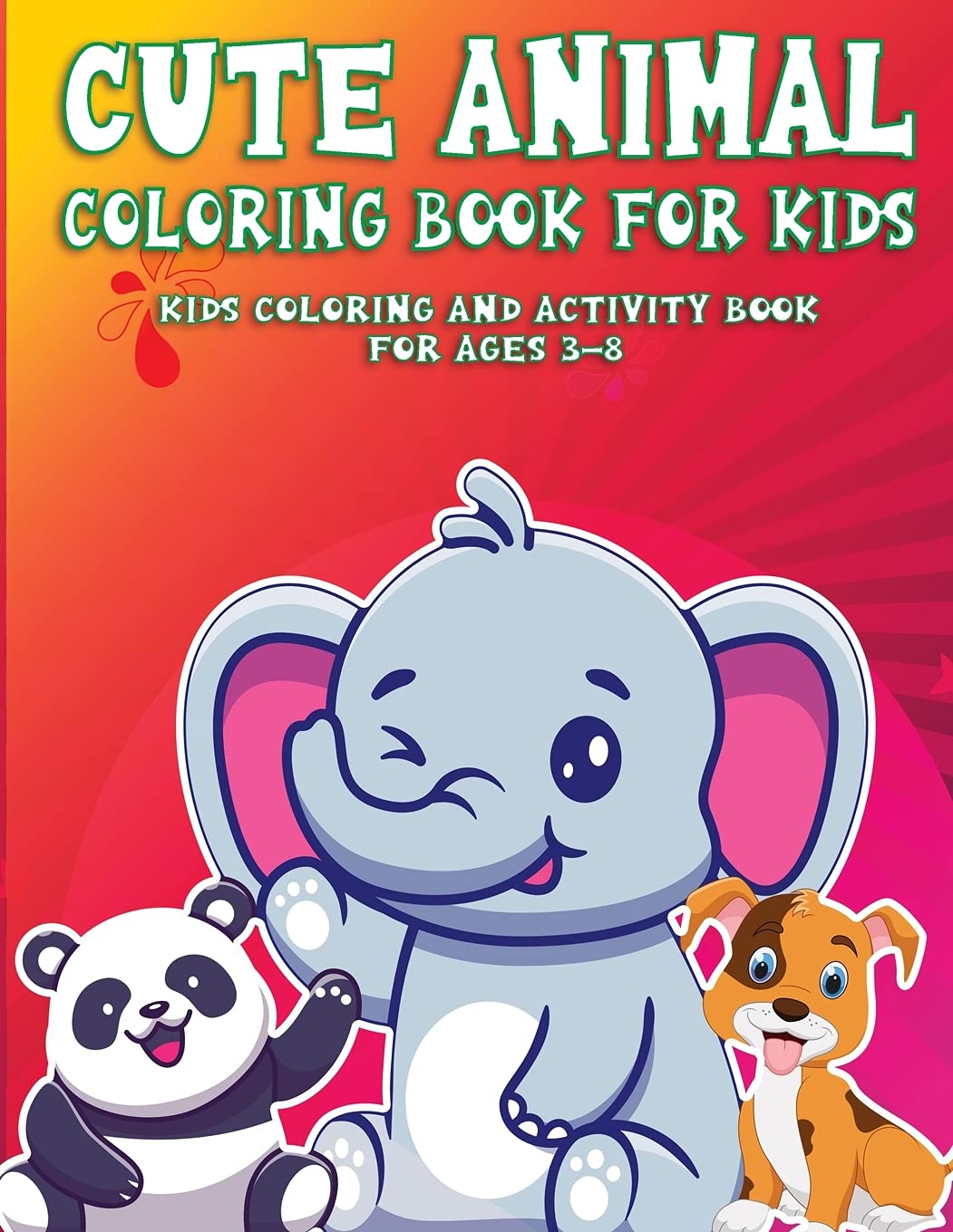 Cute AnimalColoring Book For Kids Non-fiction