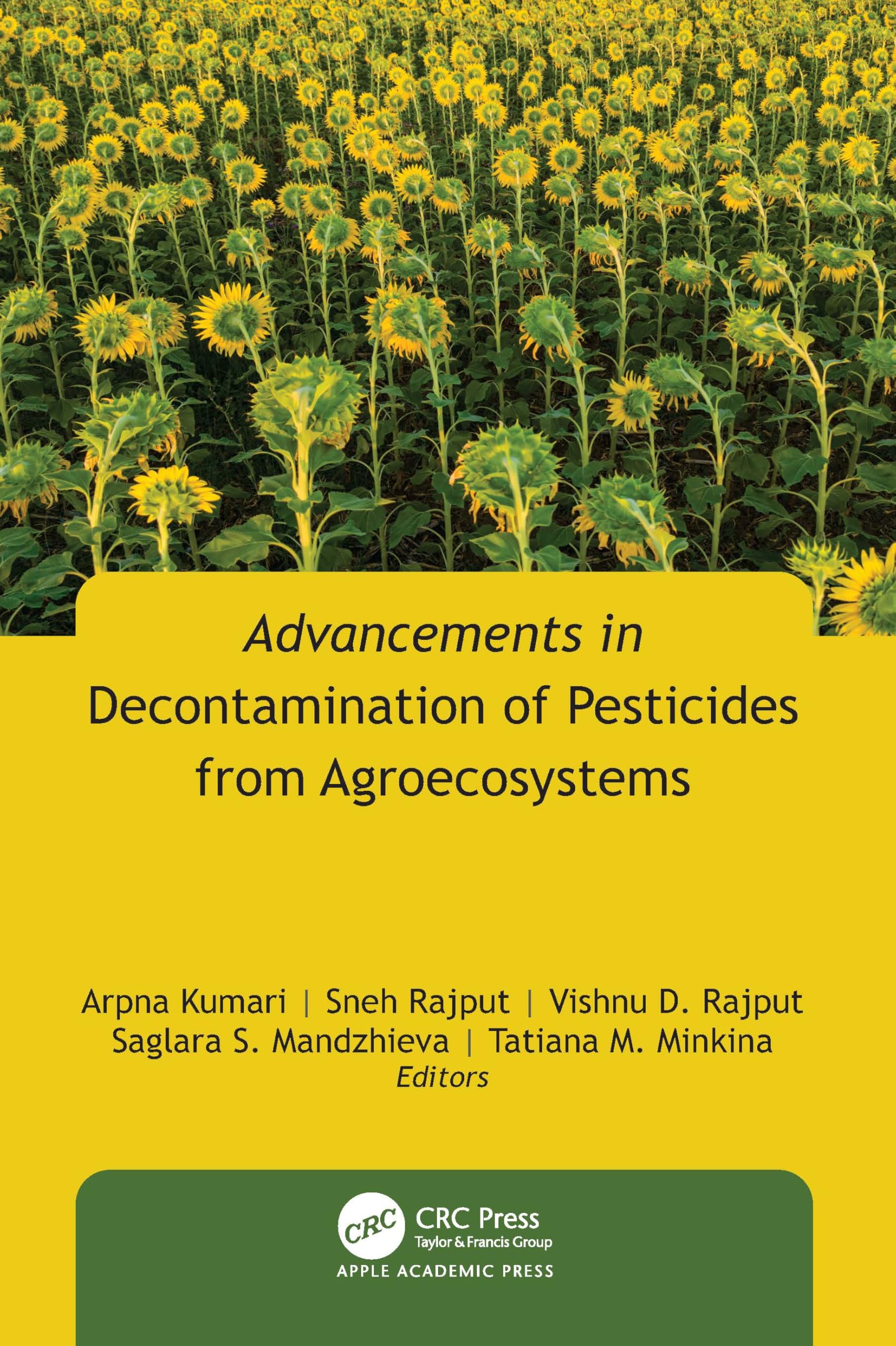 Advancements in Decontamination of Pesticides from Agroecosystems Medicine