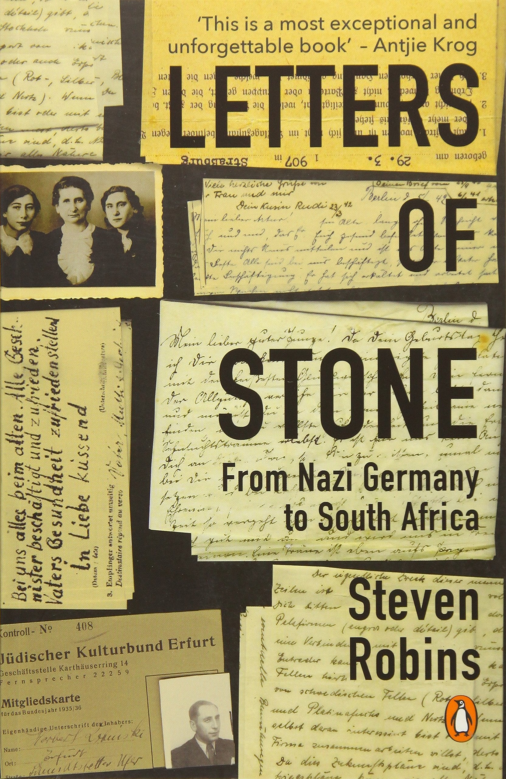 Letters of Stone: From Nazi Germany to South Africa General education