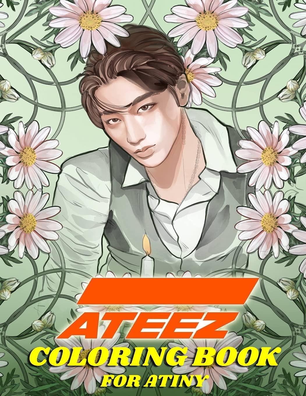 ATEEZ Coloring Book for ATINY: Relaxation, Fun, Creativity, Arts & Music