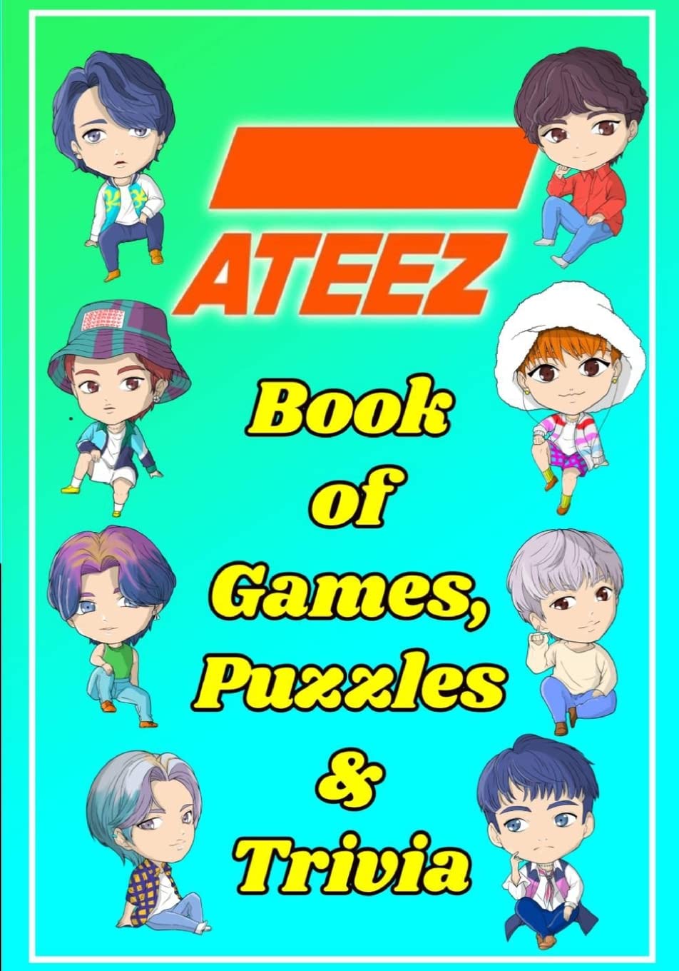 ATEEZ Book Of Games, Puzzles and Trivia Manga
