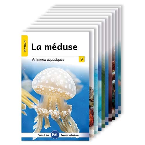 Les animaux aquatiques - Livre pour 6-7 ans - Facile à lire - Série de 10 histoires - Apprendre à lire - Méthode syllabique pour enfant book