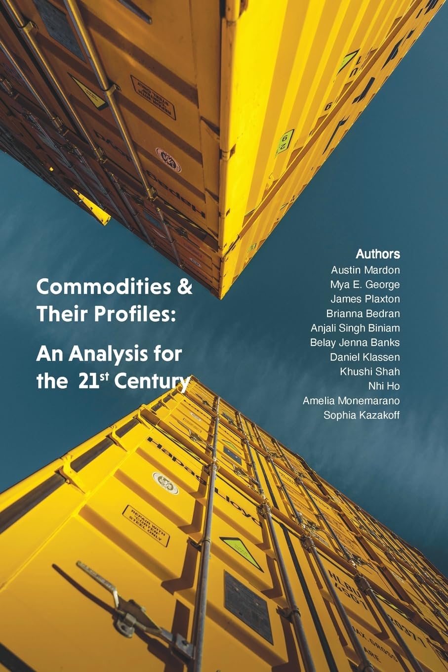 Commodities & Their Profiles Learning & Reference