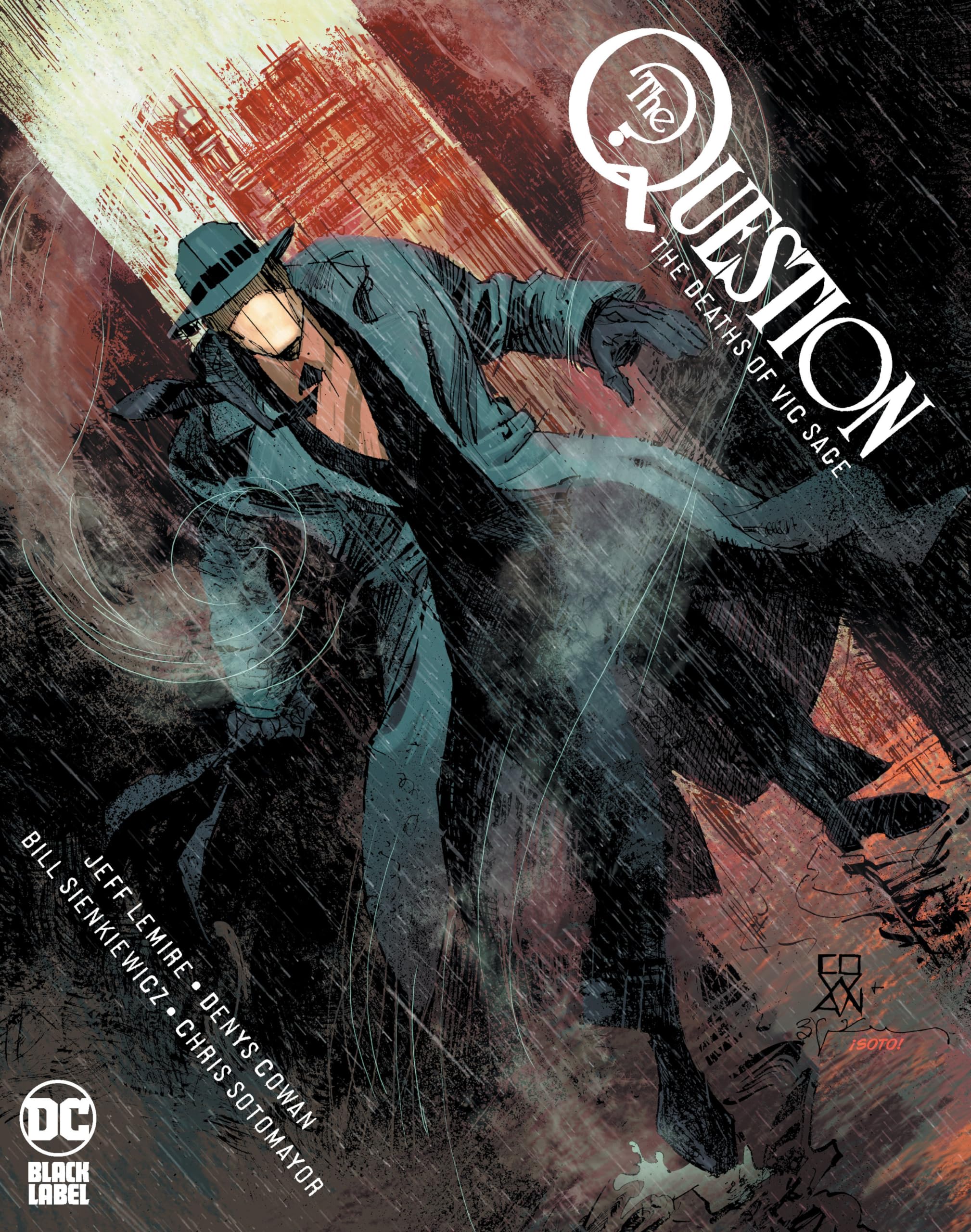 The Question: The Deaths of Vic Sage Manga