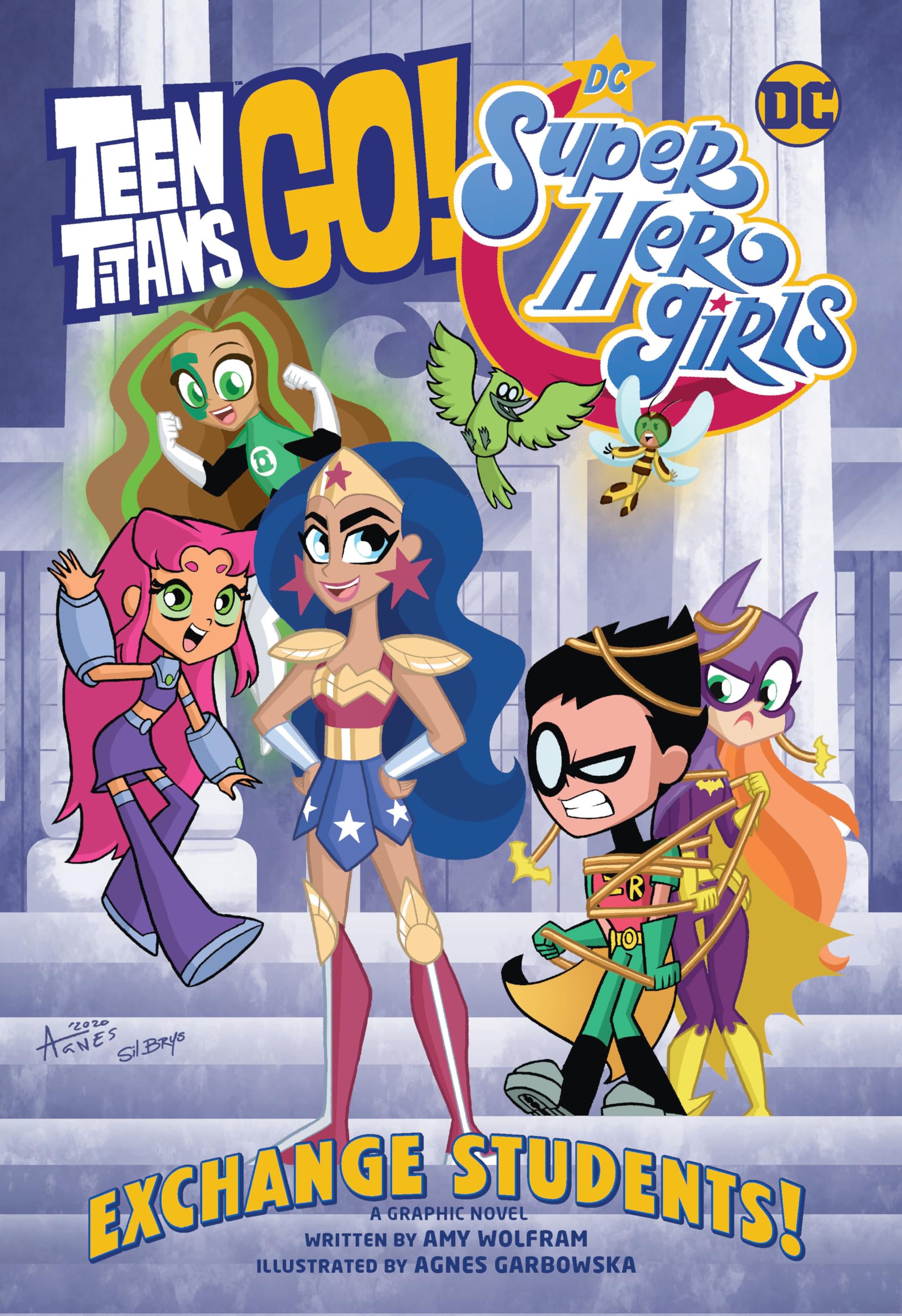 Teen Titans Go!/DC Super Hero Girls: Exchange Students! Manga