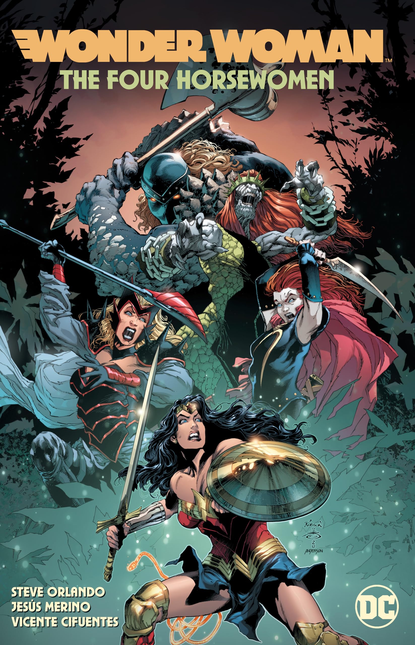 Wonder Woman Vol. 4: The Four Horsewomen Manga