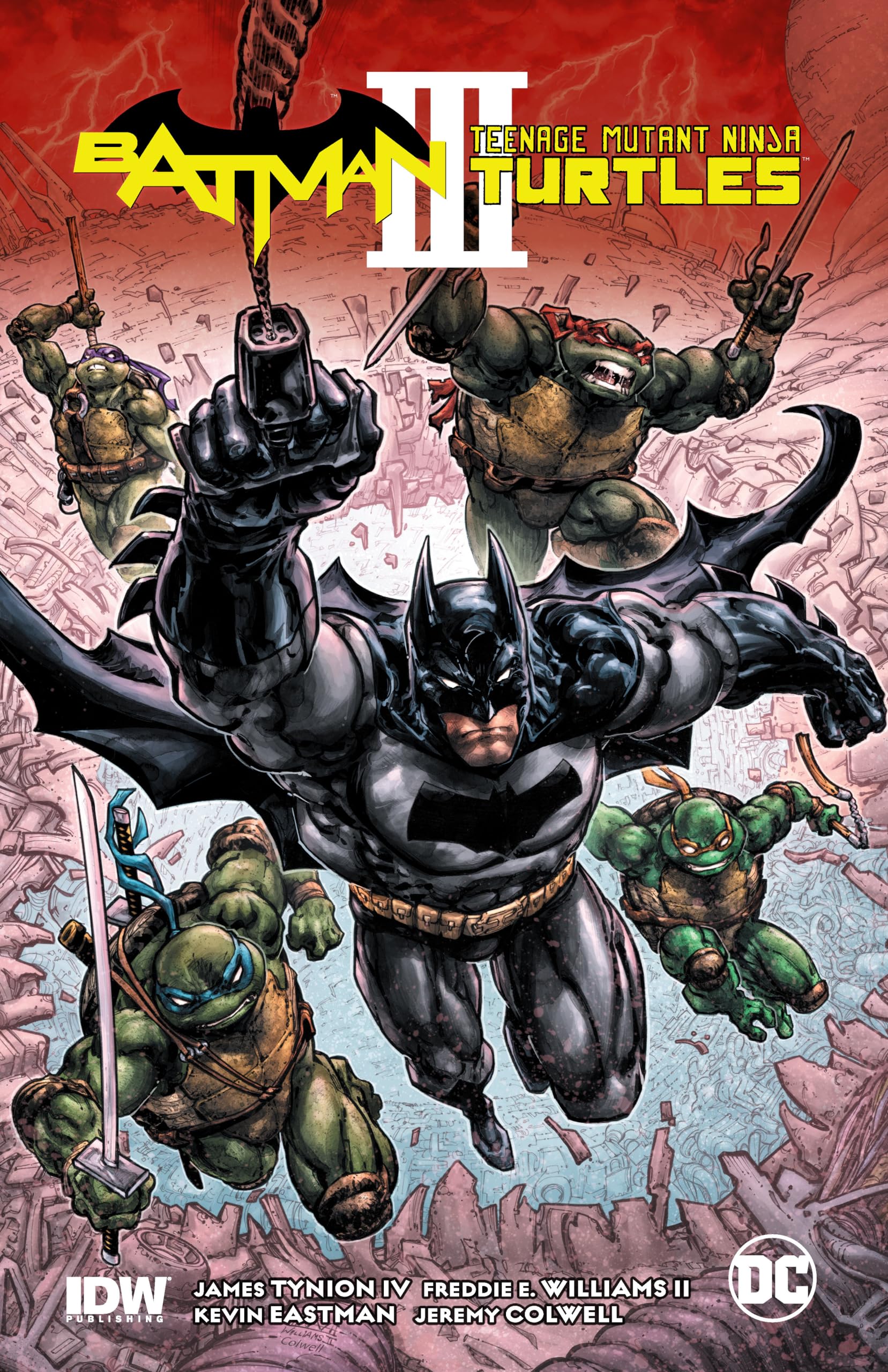Batman/Teenage Mutant Ninja Turtles III Manga