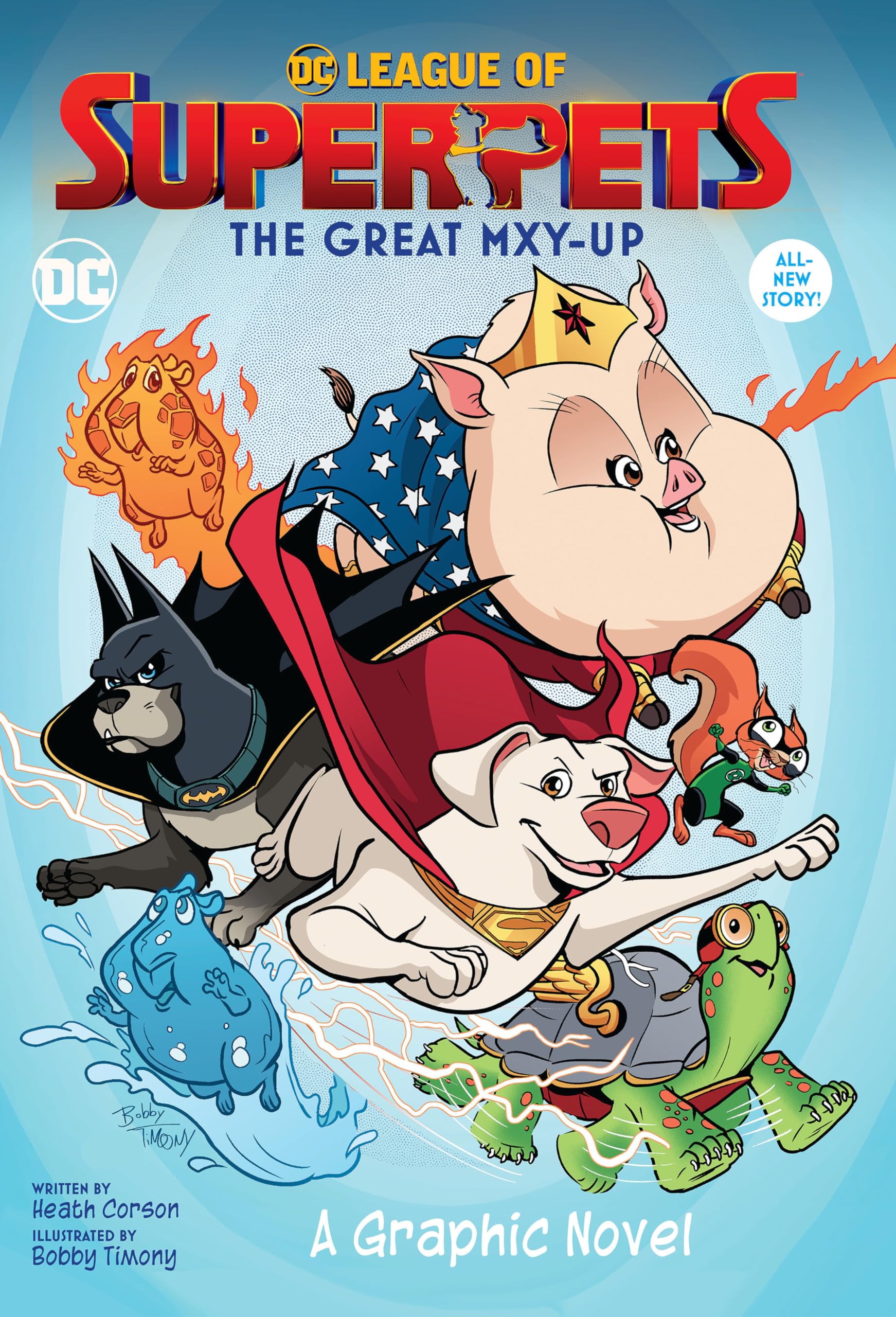 DC League of Super-Pets: The Great Mxy-Up book