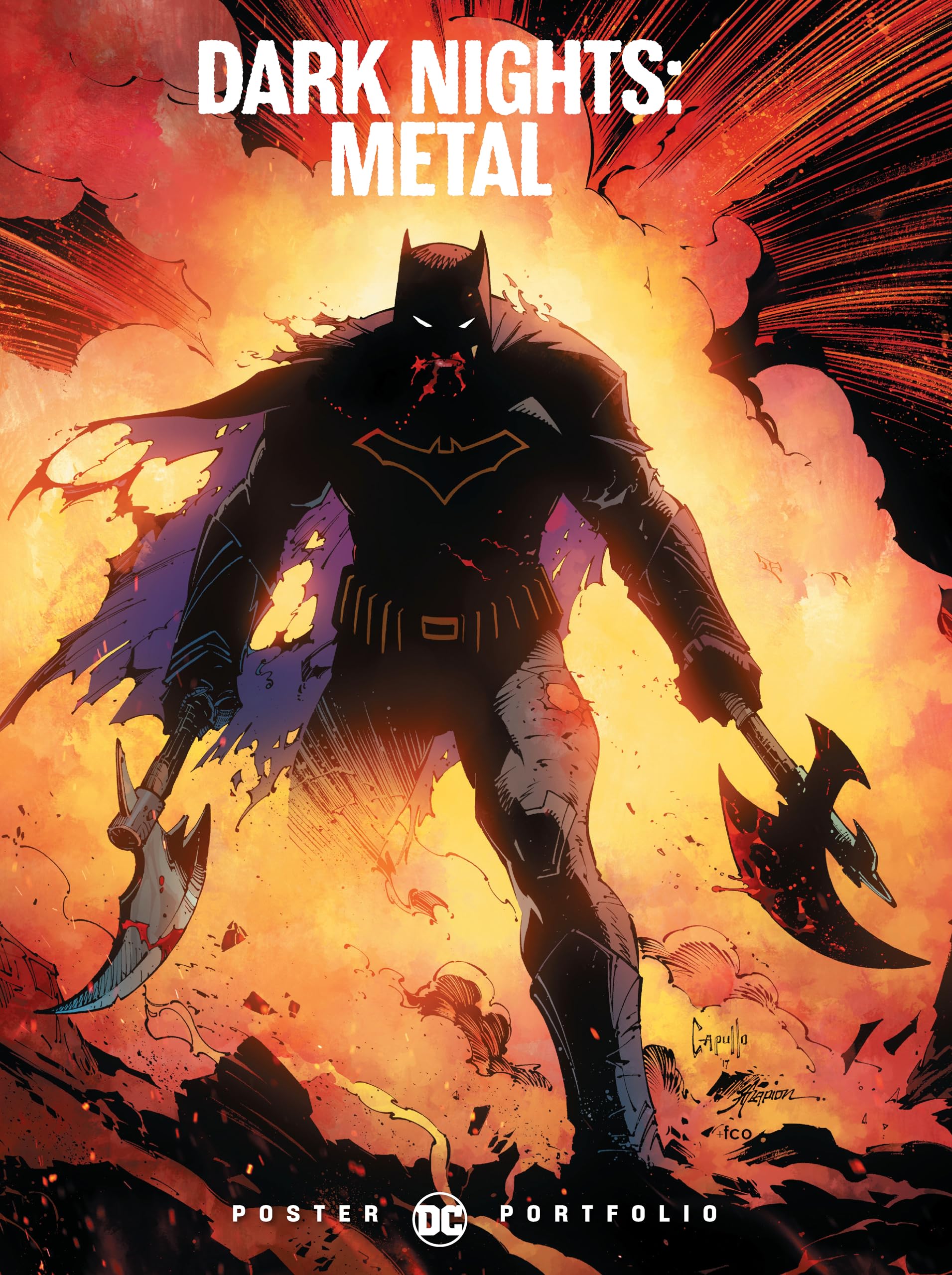 DC Poster Portfolio: Dark Nights: Metal Manga