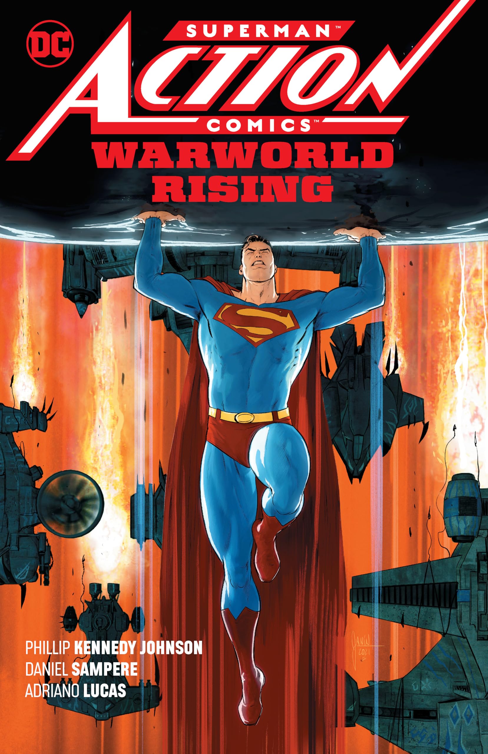 Superman: Action Comics Vol. 1: Warworld Rising Manga
