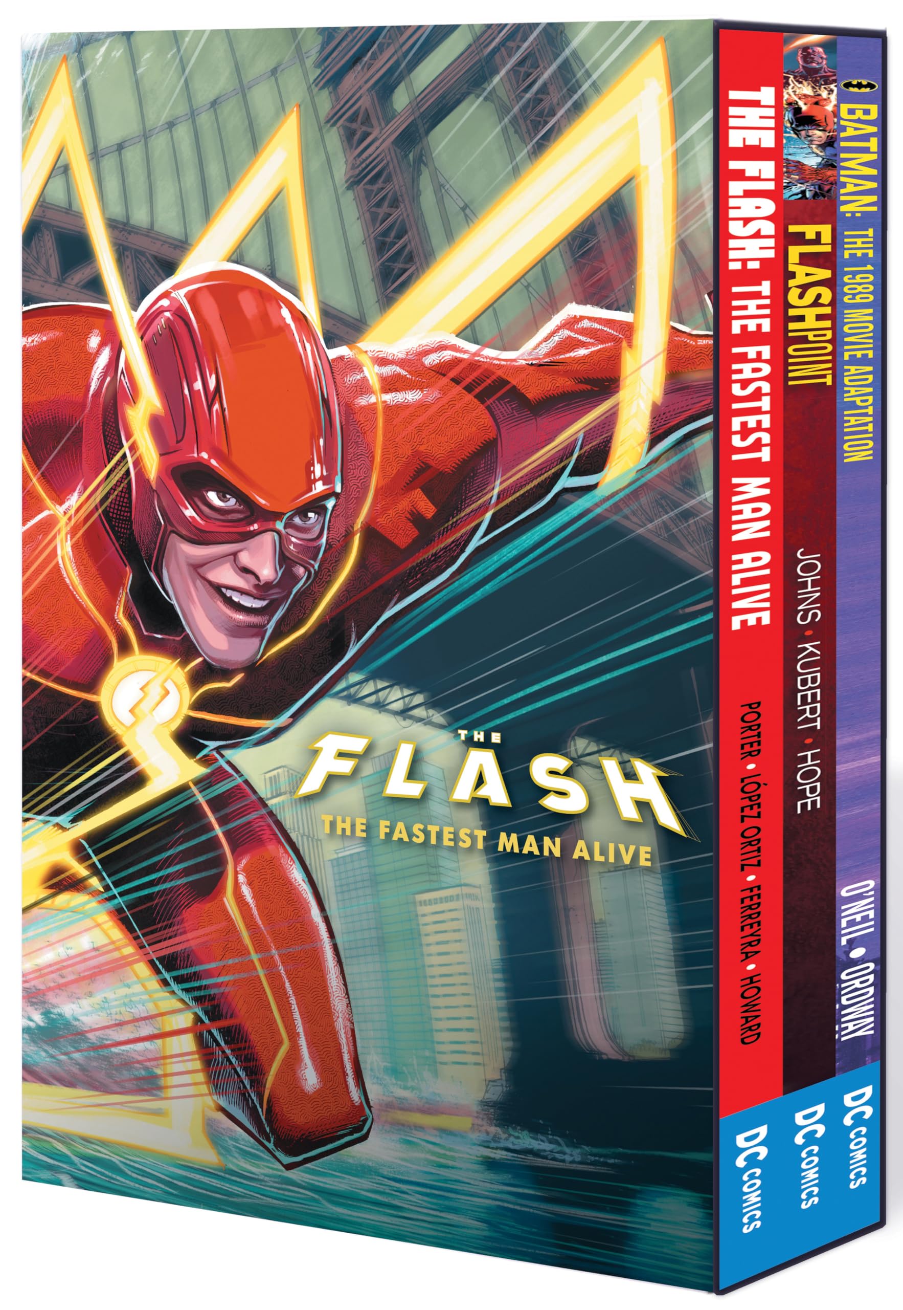 The Flash: The Fastest Man Alive Box Set: The Flash: the Fastest Man Alive / Flashpoint / Batman: the 1989 Movie Adaptation Manga