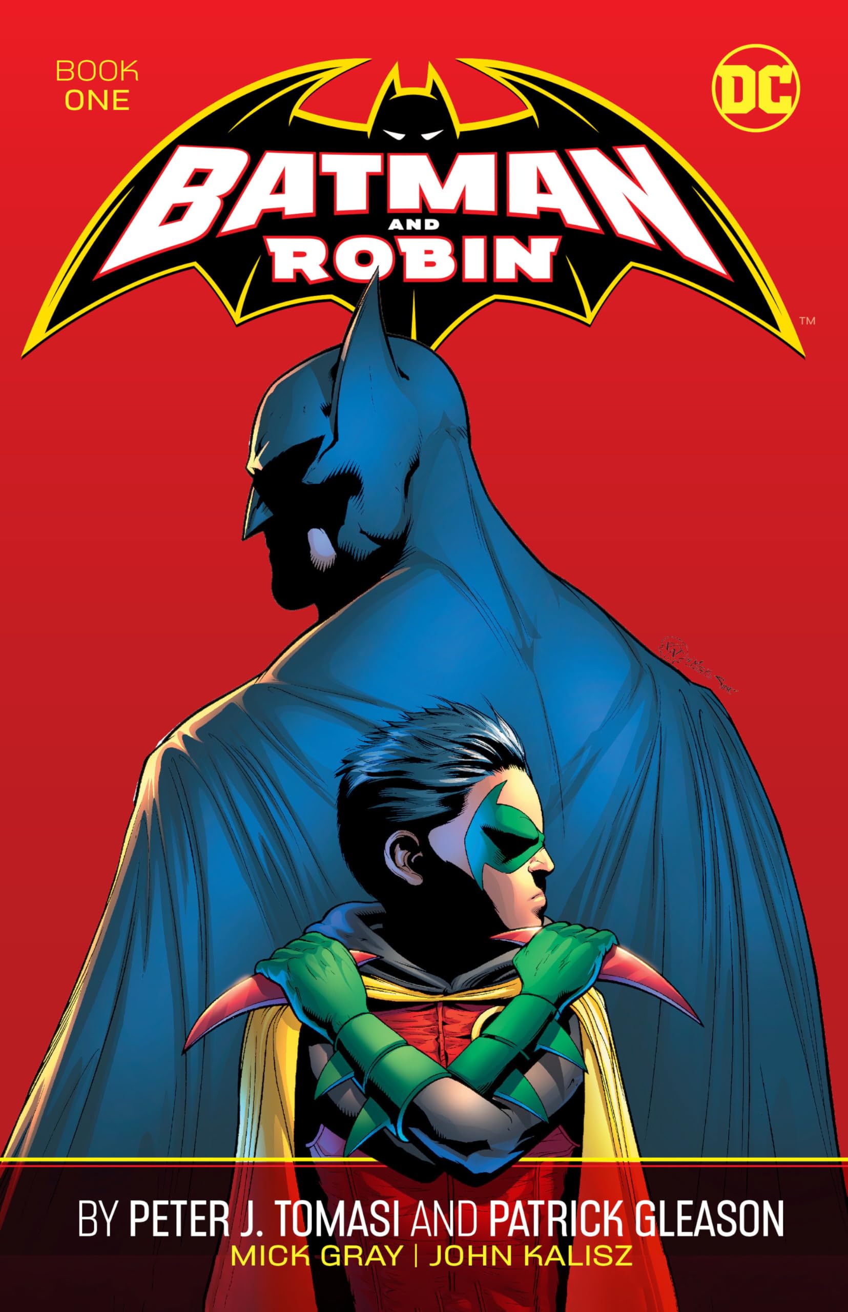 Batman and Robin by Peter J. Tomasi and Patrick Gleason Book One Manga