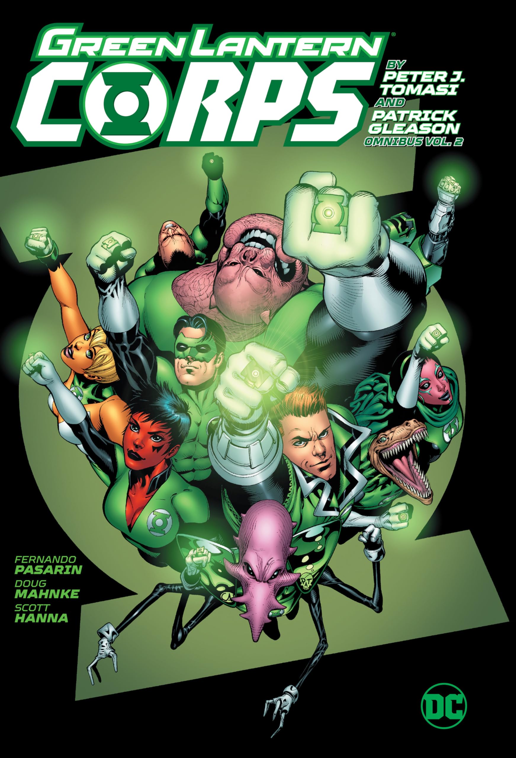 Green Lantern Corps by Peter J. Tomasi and Patrick Gleason Omnibus Vol. 2 Manga