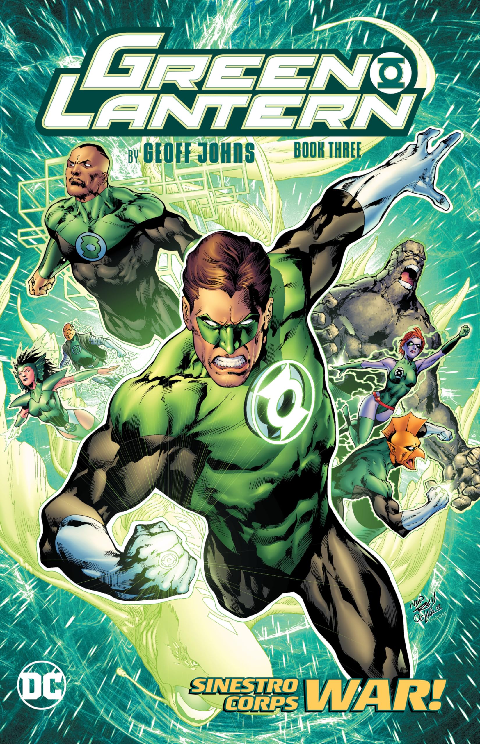 Green Lantern by Geoff Johns Book Three (New Edition) Manga
