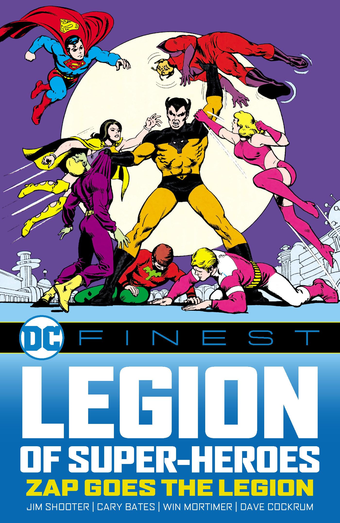 DC Finest: Legion of Super-Heroes: Zap Goes the Legion Manga