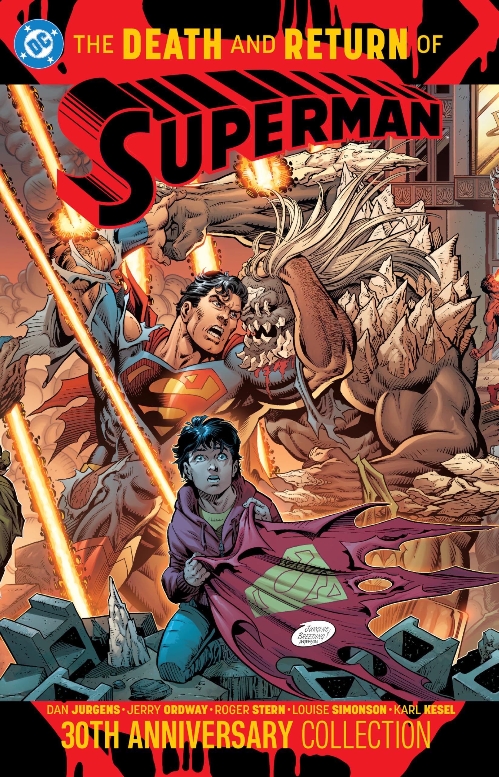 The Death and Return of Superman 30th Anniversary Collection Manga