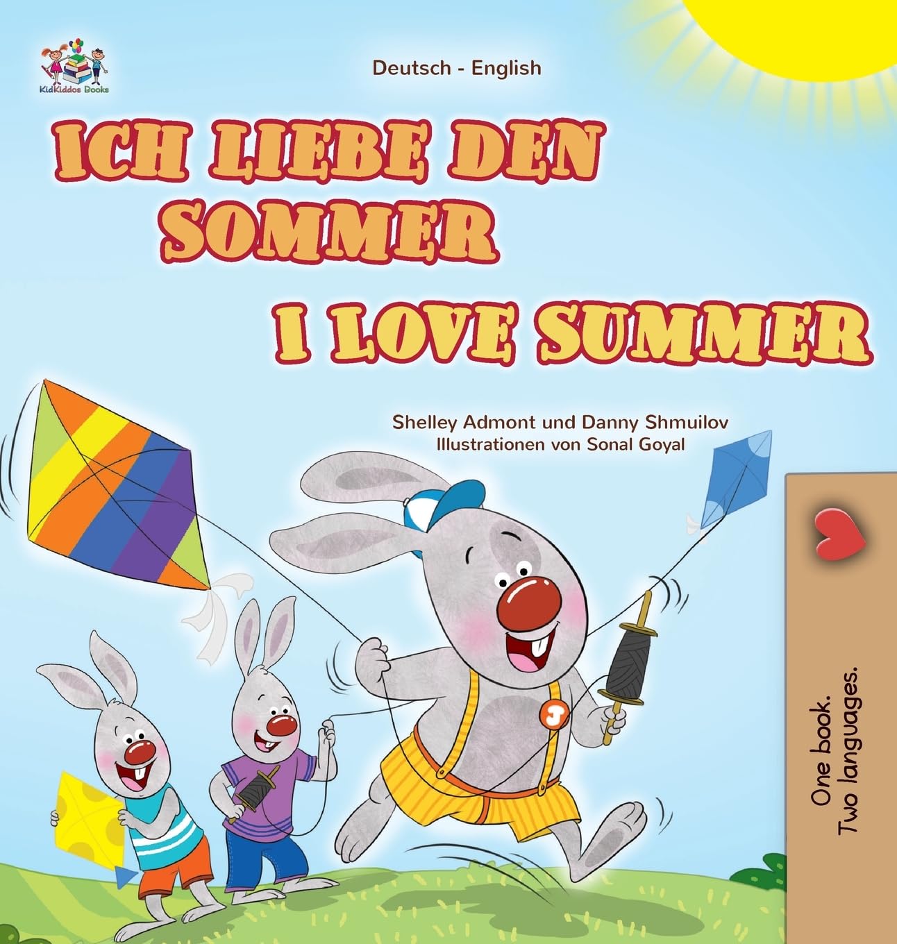 I Love Summer (German English Bilingual Children's Book) Foreign Languages ​​& Dictionaries