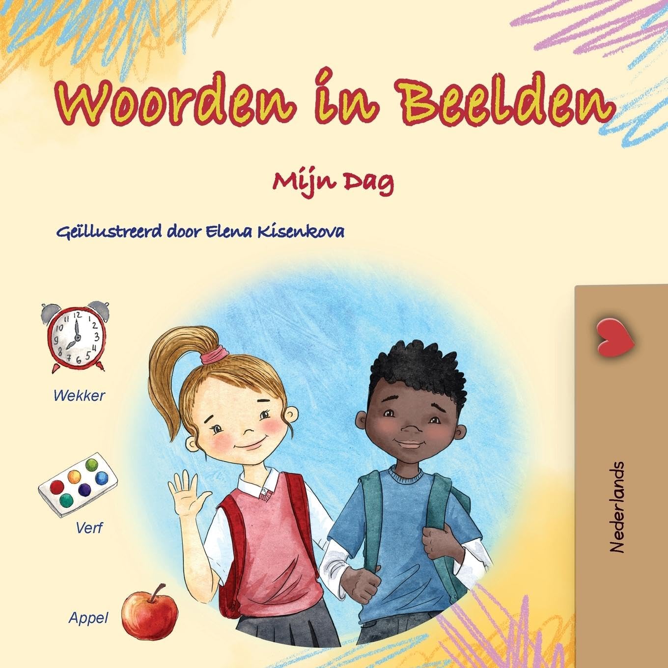 Words in Pictures - My Day (Dutch Children's Book) Non-fiction