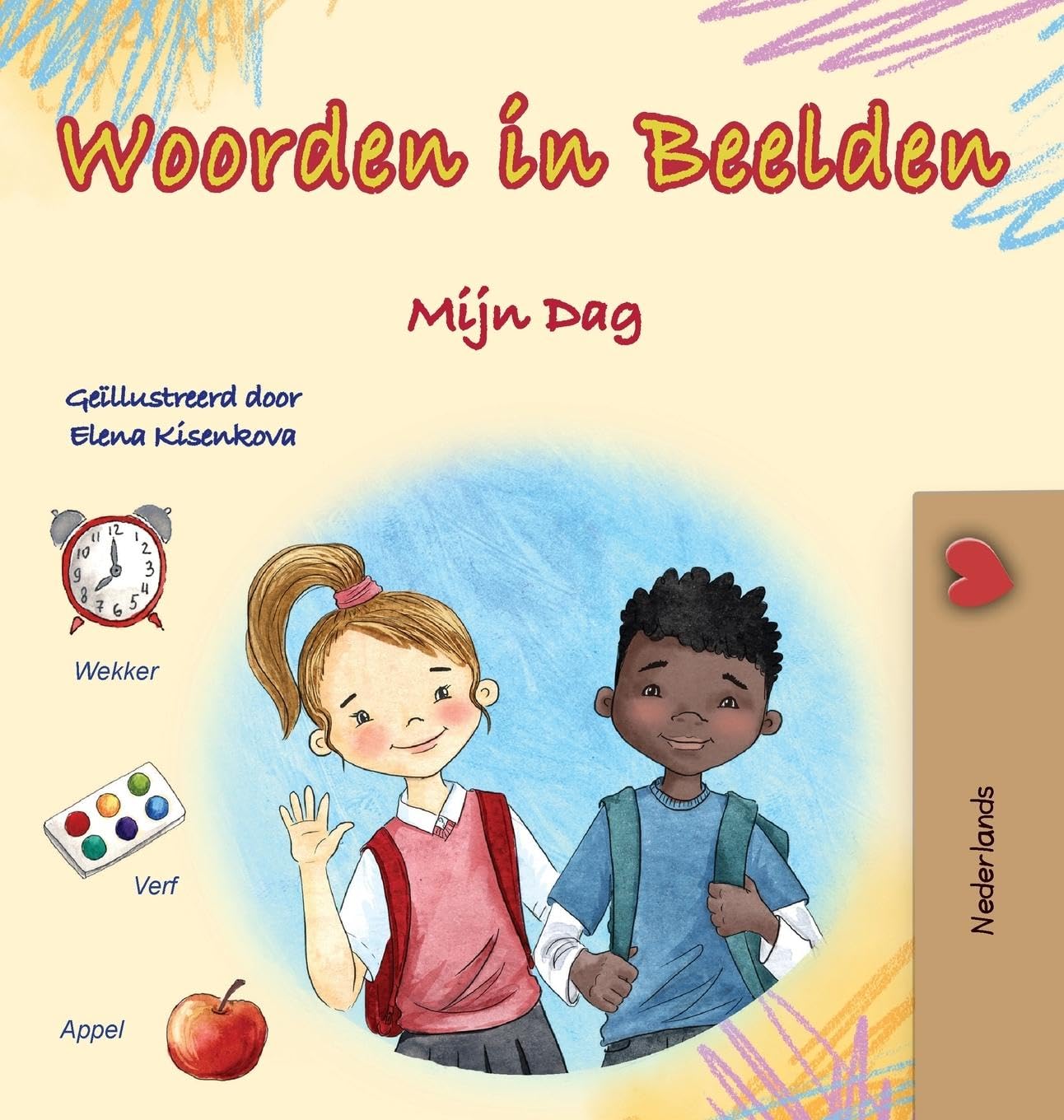 Words in Pictures - My Day (Dutch Children's Book) Non-fiction