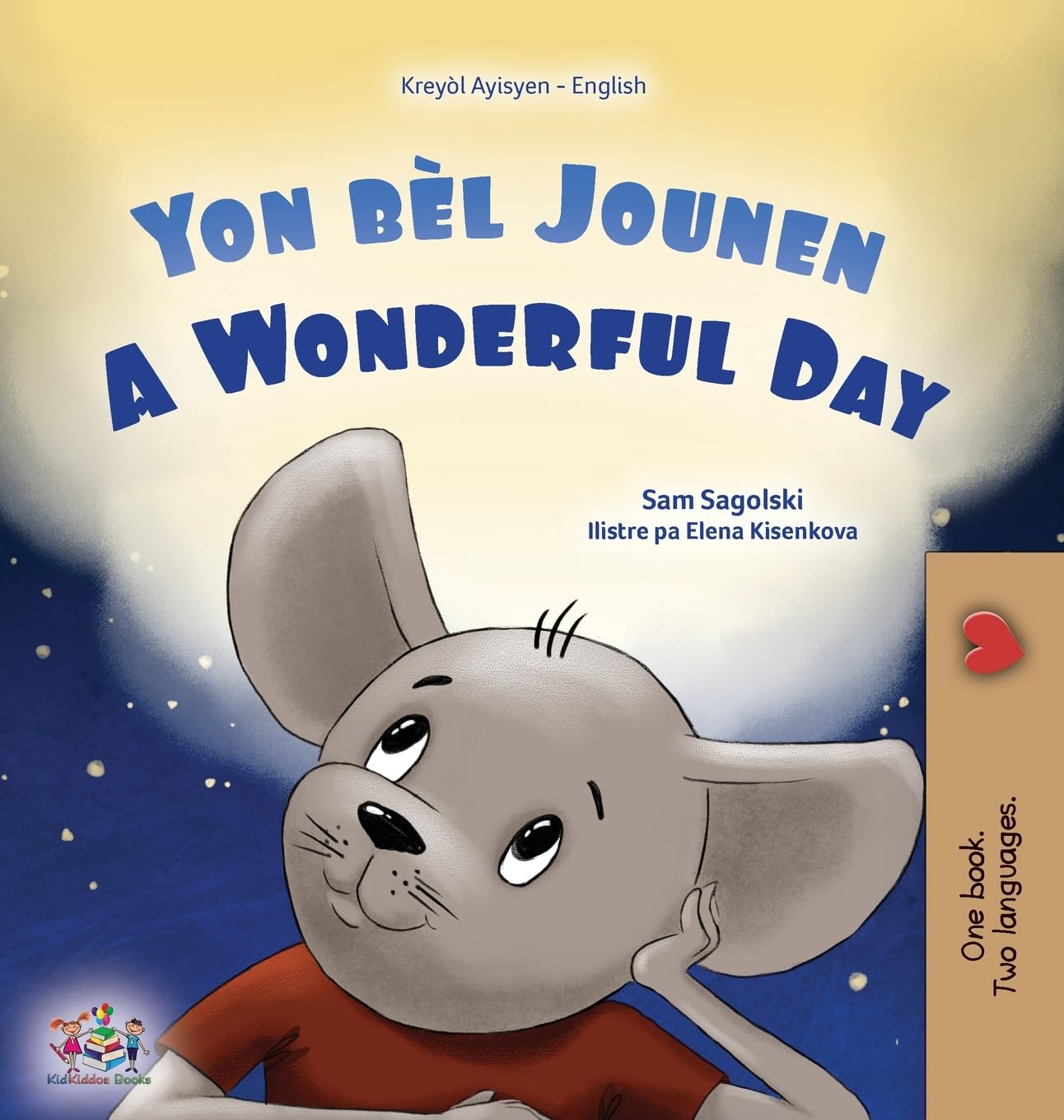 A Wonderful Day (Haitian Creole English Bilingual Children's Book) Foreign Languages ​​& Dictionaries