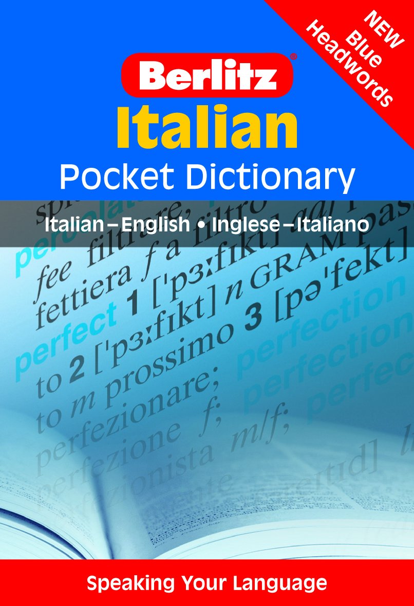 Berlitz Italian Pocket Dictionary: Italian-English/English-Italian book